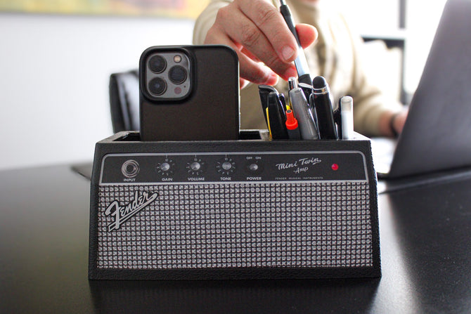 Fender Amp Desk Organiser - Rock Shop Repeat