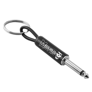 Misfits Logo Guitar Plug Keychain