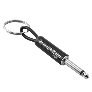 Armored Saint Logo Guitar Plug Keychain