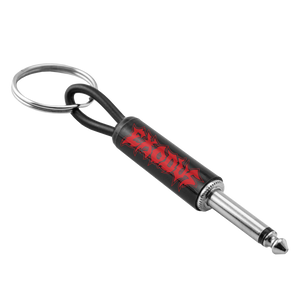 Exodus Logo Guitar Plug Keychain